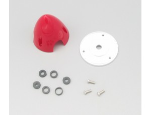 HF 51mm 3 Blade Spinner With Alu Plate - Red HF 51mm 3 Blade Spinner With Alu Plate - Red